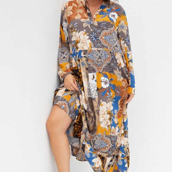 Anthropologie Mare Mare Lynda Tiered Maxi Dress - Picture 4 of 7